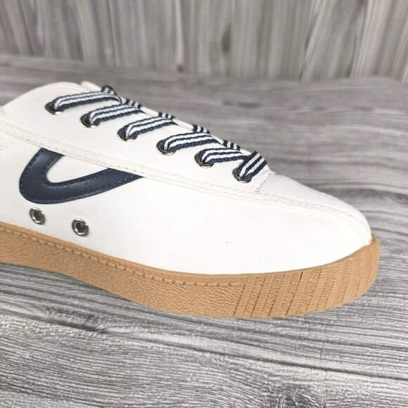 TRETORN Nyliteplus Canvas Sneakers Lace-up Casual Tennis Shoes - Women's Size 7 - Picture 2 of 16